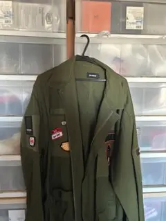 KAMO ミリタリージャケット オリーブドラブ