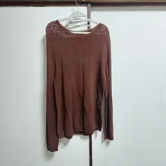 UNIQLOユニクロ3DメッシュクルーネックセーターXL