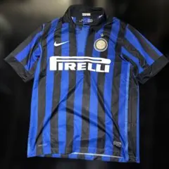 NIKE インテル 2013-14 ホームユニフォーム ザネッティ #4 - メルカリ