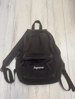 supreme Canvas Backpack シュプリーム　黒　BLACKのサムネイル