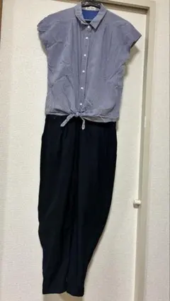 ドッキングパンツワンピース サロペット風