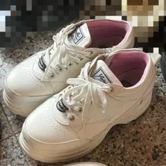 YOSUKEヨースケ厚底スニーカーホワイト