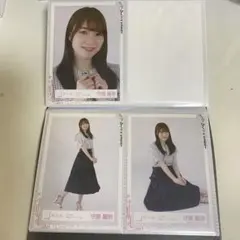 櫻坂46 守屋麗奈 2021年夏私服コーディネート衣装 生写真 セミコンプ