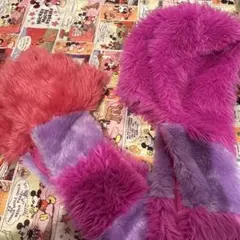 チシャ猫　マフラー　ファンキャップ　ディズニー 公式　チェシャ猫