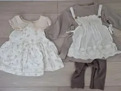 mämärakuロンパース　襟付きノースリーブチュニック