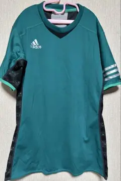 adidas ティール Mサイズ シャツ