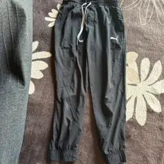 Puma ブラック ジャージ パンツ
