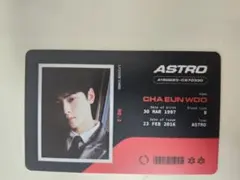 ASTROウヌ　ライセンスカード