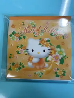 ☆ 日焼けキティ メモ帳 ガングロ ギャル ハイビスカス キティ 平成