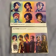 SixTONES 初回盤 通常盤 FeeldaCity ライブ DVD