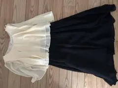 arisana キッズドレス 150cm アイボリー・黒