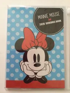 ミニーマウス 2026年スケジュール帳
