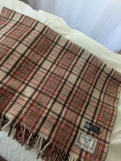 ルーマニア製ブランケットひざ掛けウール素材