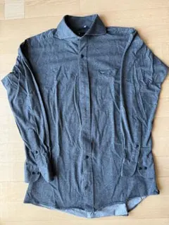 SUIT SELECT ダークグレー　長袖シャツ Lサイズ