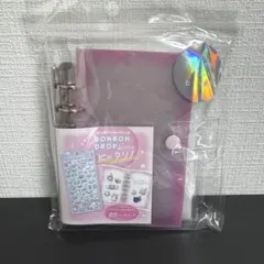 クーリア 透明シールバインダー シール帳 ボンボンドロップ ピンク