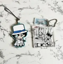 名探偵コナン 怪盗キッド ラバーストラップ アクリルスタンド