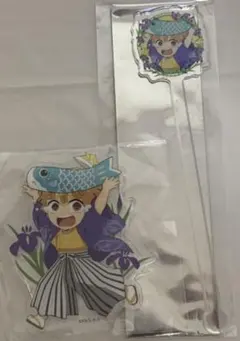 鬼滅の刃　こどもの日　マドラー　アクリルスタンド　我妻善逸