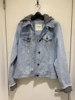 Abercrombie & Fitch フード付きデニムジャケット M