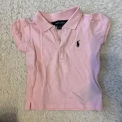 Ralph Lauren ピンク ポロシャツ 12M 80cm