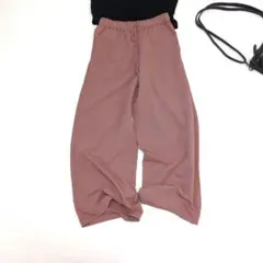 GU/ジーユー◇ドローストリングイージーワイドパンツ☆ズボン『XL』大きいサイズ