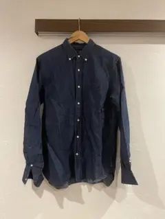 BEAMS Plus ダークブルー デニムシャツ Mサイズ