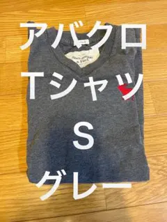 アバクロ　TシャツSグレー