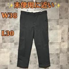 【美品】 ディッキーズ Dickies 874 W38 L30 チャコールグレー