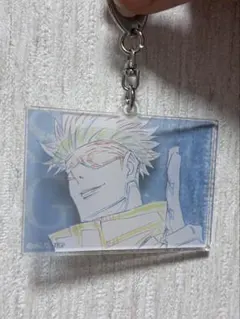 呪術廻戦 原画アクリルキーホルダーコレクション 五条悟& 虎杖悠仁バッジセット