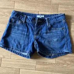NATURAL BEAUTY BASIC デニムショートパンツ S