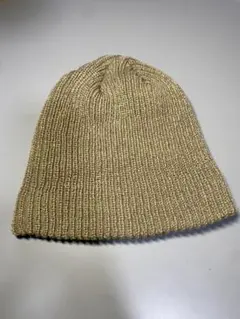 エルマール　ニット帽　ベージュ　onesize