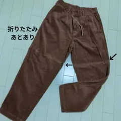 GU コーデュロイパンツ ブラウン Sサイズ