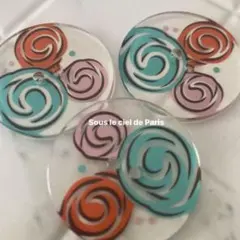 レトロボタンまとめ売り◆ヴィンテージ◆昭和レトロ◆サイケデリックなビッグボタン