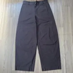 UNIQLO ワイドパンツ ブラウン