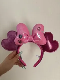 ディズニー カチューシャ ピンク