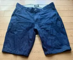 BEAMS デニムショートパンツ インディゴ Lサイズのサムネイル