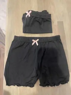 値下げ！フリルショートパンツ スパッツ 2枚セット キッズ服