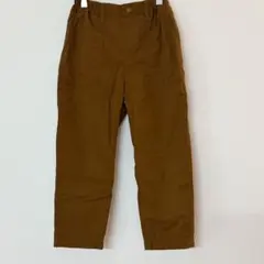 ユニクロUNIQLO 【120】キッズ　ズボン　ブラウン