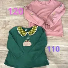 女の子 トレーナー 春服 保育園着