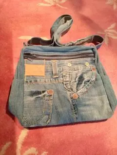 TRUE RELIGION デニムハンドバッグ カーキ - メルカリ