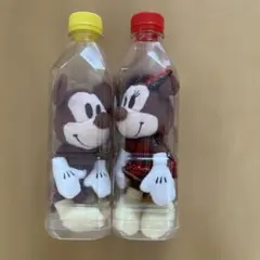 Disney ミッキー&ミニーボトル入りぬいぐるみ