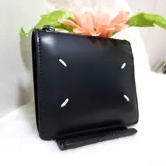 ✨美品 正規品✨マルジェラ 二つ折り ラウンドファスナー ステッチ