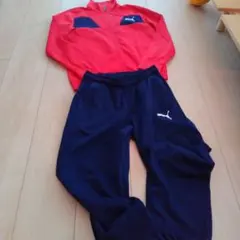 Puma ジャージセット 赤/ネイビー