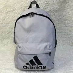 adidas アディダス　グレー　バッグパック　リュック　 部活　サブバッグ