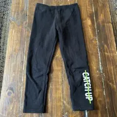 CATCH UP 黒 レギンス130