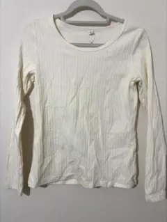 UNIQLO ユニクロ レディース 長袖 ホワイト L 美品