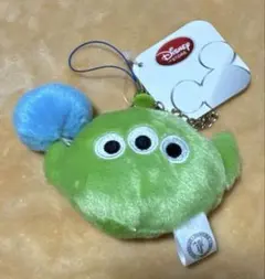 リトルグリーンメン エイリアン ストラップ キーホルダー