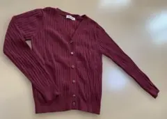 Vネック カーディガン