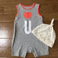 GAPベビー服☆ロンパース&帽子