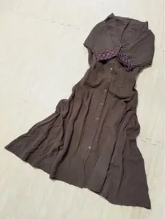 マライカ　2wayシャツワンピ