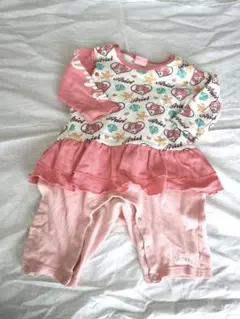 アリエルデザインロンパース フリル付き